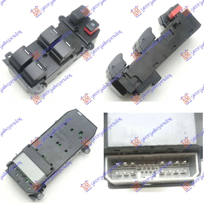 PREKIDAC U PREDNJIM VRATIMA (4 TASTERA) (22 PIN) LEVO