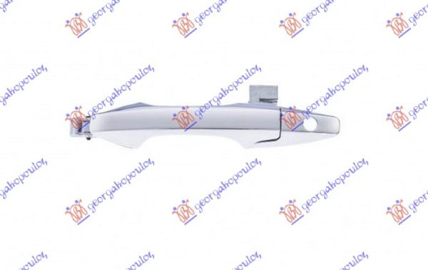 DOOR HANDLE FRONT OUTER CHROME