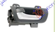 DOOR HANDLE REAR INNER CHROME /BLACK