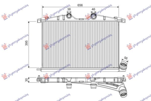 HLADNJAK INTERKULERA 2.2-3.0 DIZEL (AUTO) (770x392)