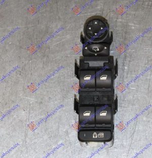 PREKIDAC U PREDNJIM VRATIMA (ELEKTRO-SKLOPIV RETROVIZOR) (32 PIN) LEVO