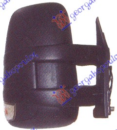 DOOR MIRROR ELECTRICAL HEATED (W/SIDE LAMP) (SHORT ARM) (A QUALITY) (CONVEX GLASS)