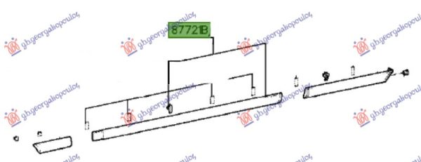 FRONT DOOR MOULDING (O)