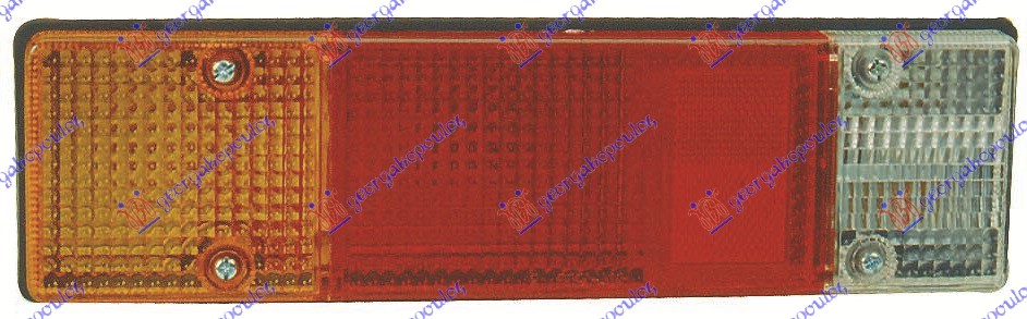 TAIL LAMP ORIZONTAL (OPEN CAB) (E) (DEPO)