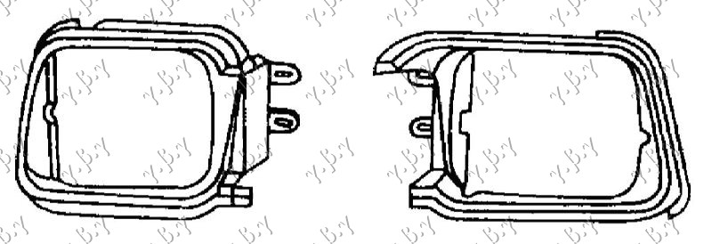 HEAD LAMP RIM