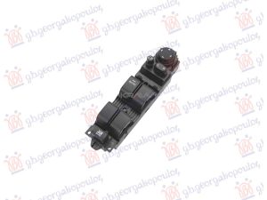 PREKIDAC U PREDNJIM VRATIMA (4 TASTERA) (LEVI AUTO) (ELEKTRO-SKLOPIV RETORVIZOR) (26 PIN) LEVO