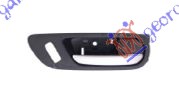 DOOR HANDLE FRONT/REAR INNER SILVER/BLACK
