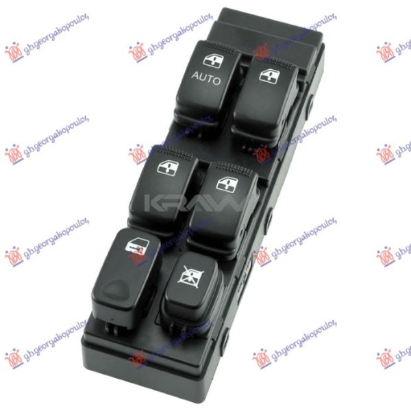 PREKIDAC U PREDNJIM VRATIMA (4 TASTERA) (14 PIN) LEVO