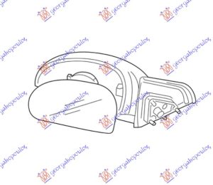 DOOR MIRROR CABLE (O)