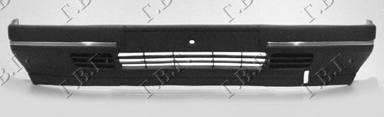 FRONT BUMPER (WITH MULDING)