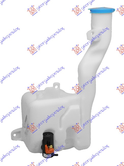 WIPER WASHER TANK WITH MOTOR