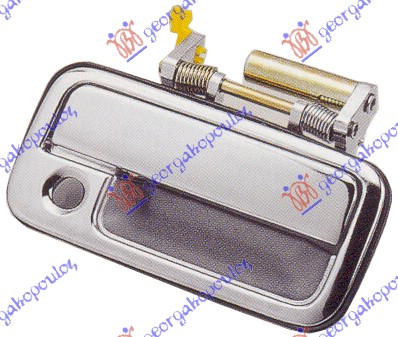 DOOR HANDLE FRONT OUTER CHROME