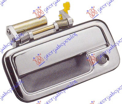 DOOR HANDLE FRONT OUTER CHROME