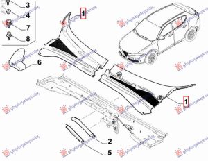 WIPPER PANEL PLASTIC (O)