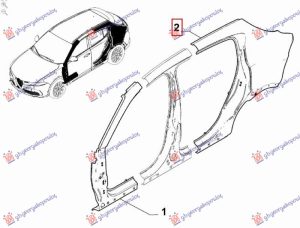 REAR FENDER (O)