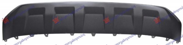 FRONT BUMPER MOULDING LOWER BLACK
