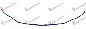 REAR BUMPER SPOILER MOULDING CHROME