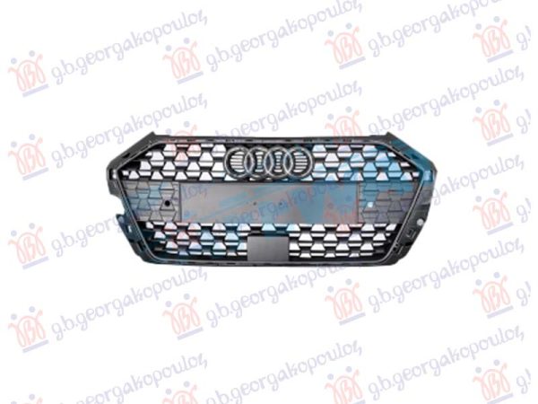 GRILLE (BLACK) (W/2 PDC)