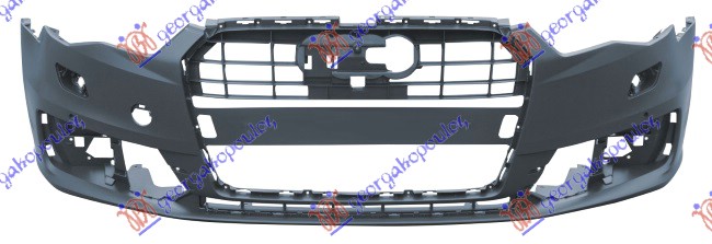 PREDNJI BRANIK PM (PRSKALICE) (2 PDC SENZORI) (BLACK EXCLUSIVE)