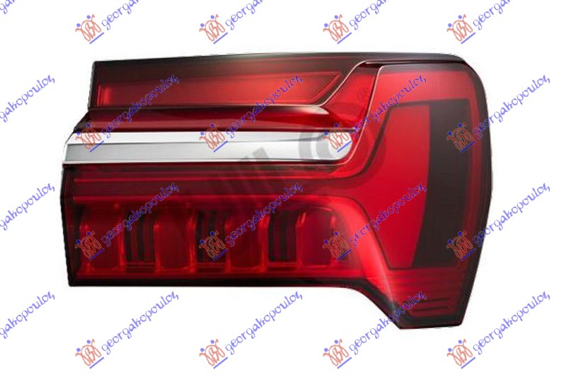 STOP LAMPA SPOLJASNJA LED (HROM LAJSNA) (ULO) DESNO