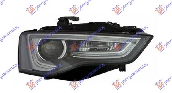 FAR Bi-XENON CRNI SA LED DNEVNIM SVETLOM (TYC) DESNO
