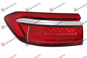 TAIL LAMP LED (W/SILVER MOULDING) (HELLA)