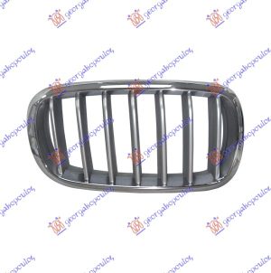 PVC MASKA (HROM/TITANIJUM) (& M-SPORT) DESNO