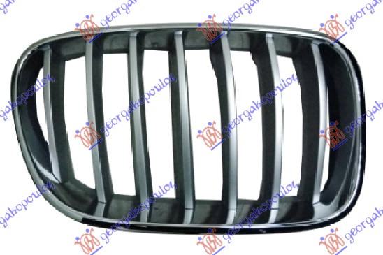PVC MASKA HROM/TITANIJUM DESNO