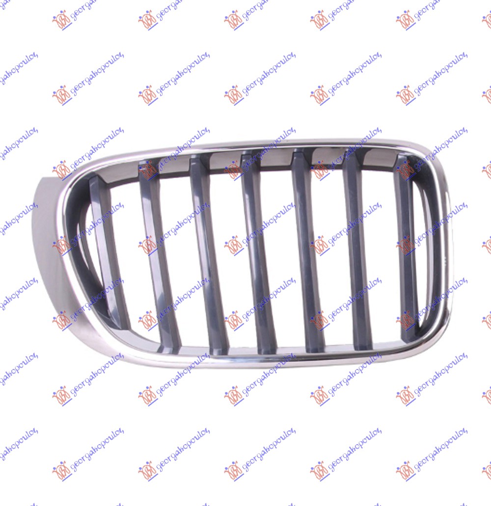 PVC MASKA HROM/CRNA DESNO
