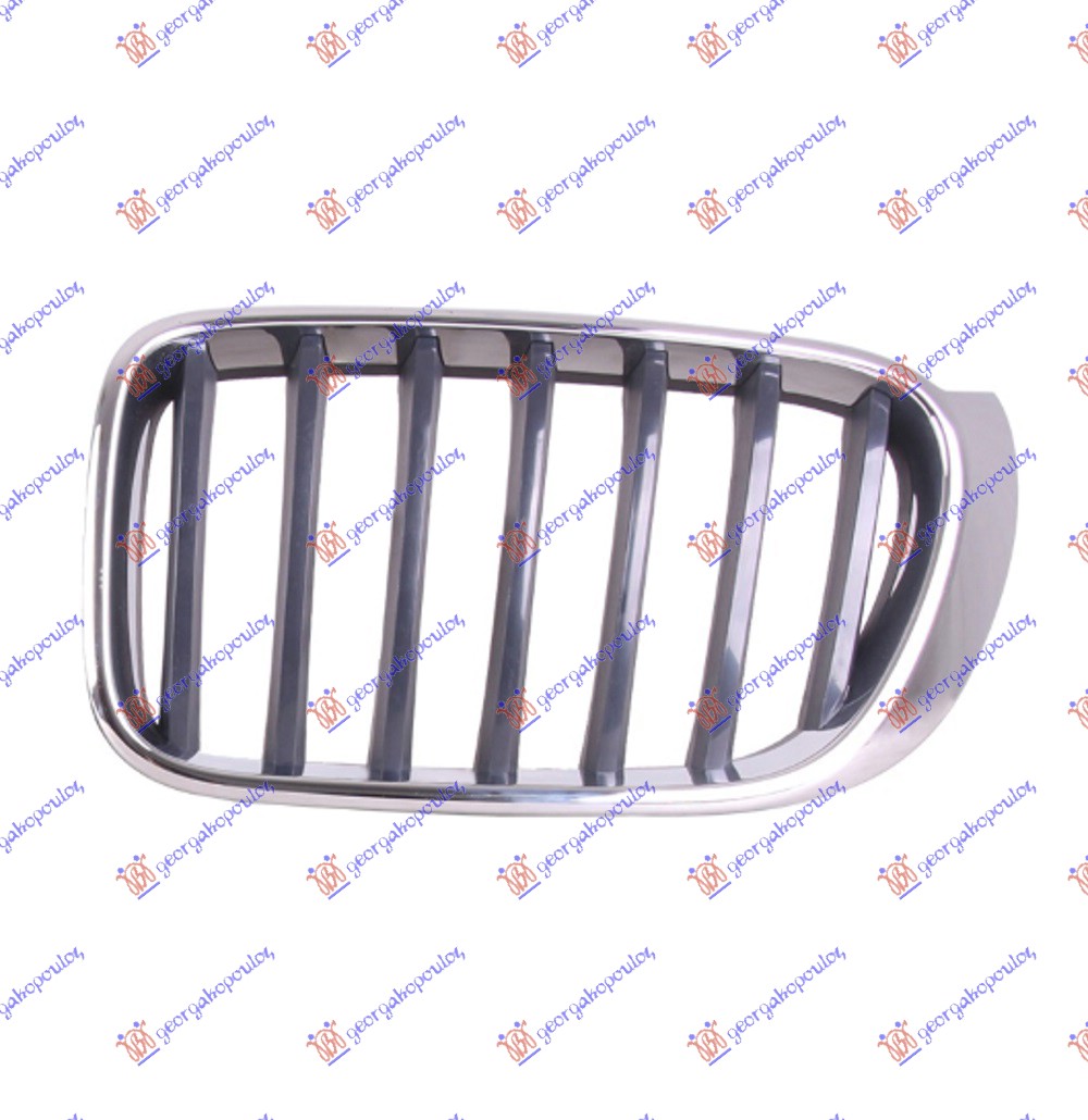 PVC MASKA HROM/CRNA LEVO