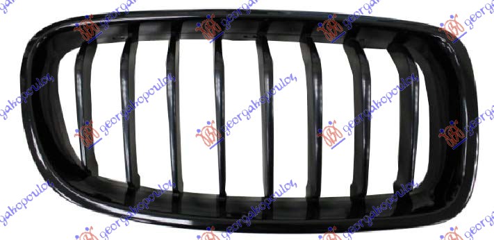 PVC MASKA CELA CRNA (M PERFORMANCE) LEVO