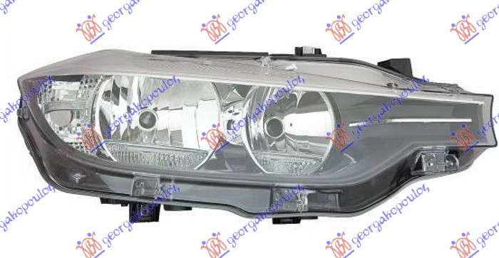 FAR ELEKTRICNI SA MOTOROM (H7/H7) SA LED DNEVNIM SVETLOM (DEPO) DESNO