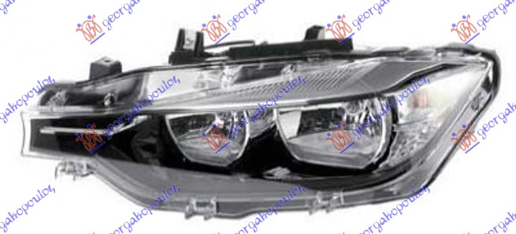 FAR ELEKTRICNI (H7/H7) SA LED DNEVNIM SVETLOM (HELLA) DESNO