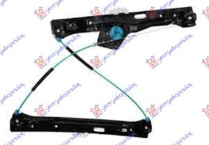 FRONT WINDOW REGULATOR ELECTRICAL 2D (W/O MOTOR)