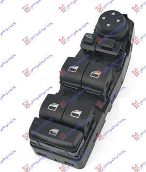 PREKIDAC U PREDNJIM VRATIMA (4 TASTERA) (ELEKTRO-SKLOPIV) (8 PIN) LEVO