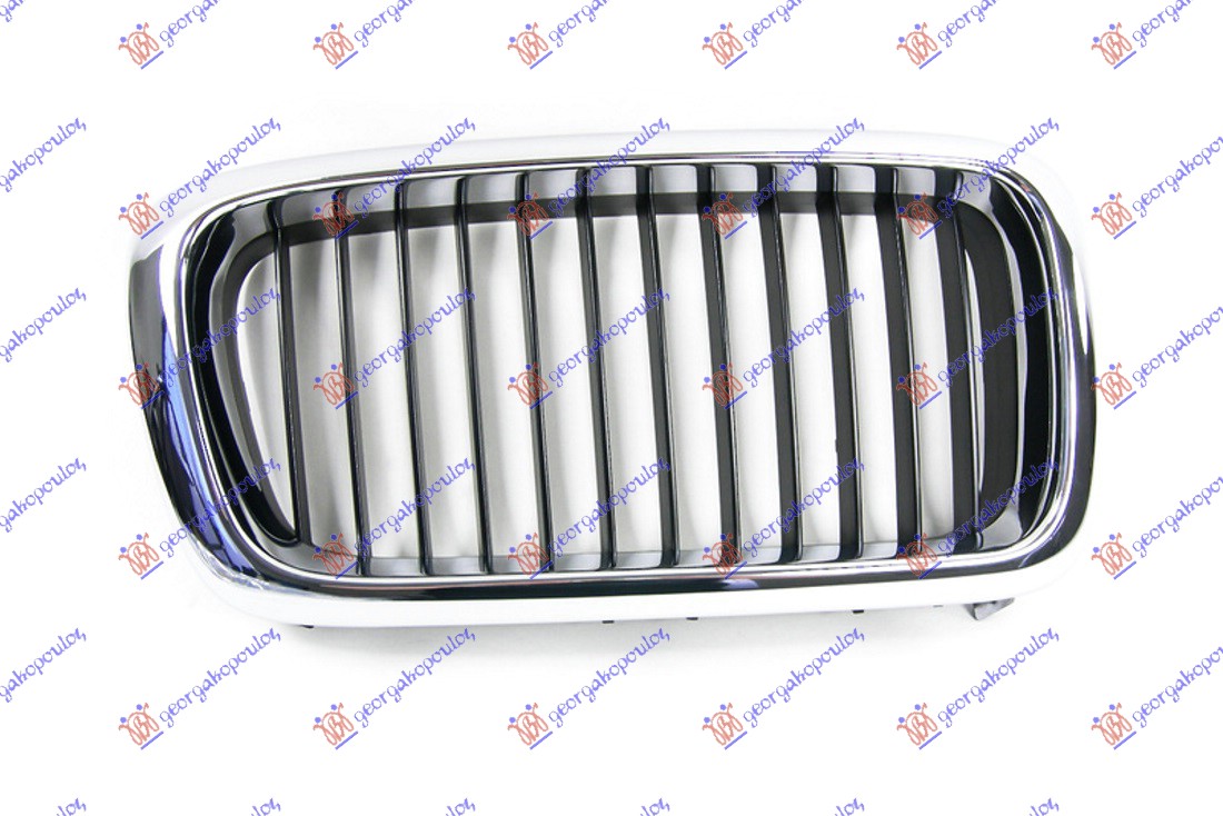 PVC MASKA HROM/CRNA DESNO