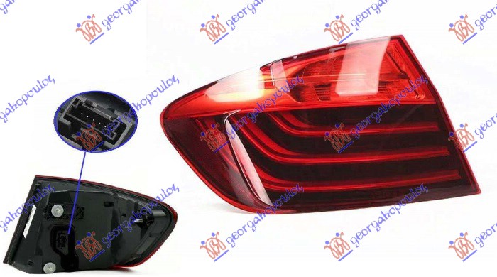 TAIL LAMP OUTER SDN (LED) (HELLA)