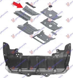 ZASTITA MOTORA ZADNJA PLASTICNA (AWD)