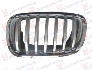 GRILLE SILVER (W/CHROME FRAME) (& M50) 2012-