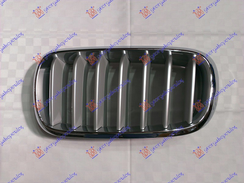PVC MASKA HROM/TITANIJUM LEVO
