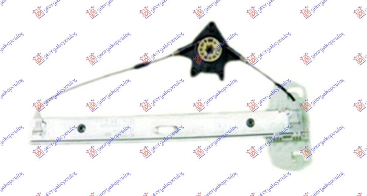 REAR WINDOW REGULATOR ELECTRICAL (W/O MOTOR)
