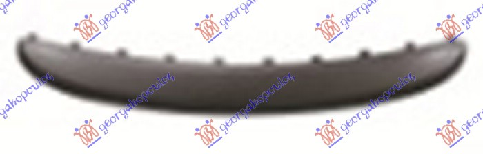FRONT BUMPER SPOILER MOULDING (CHROME)