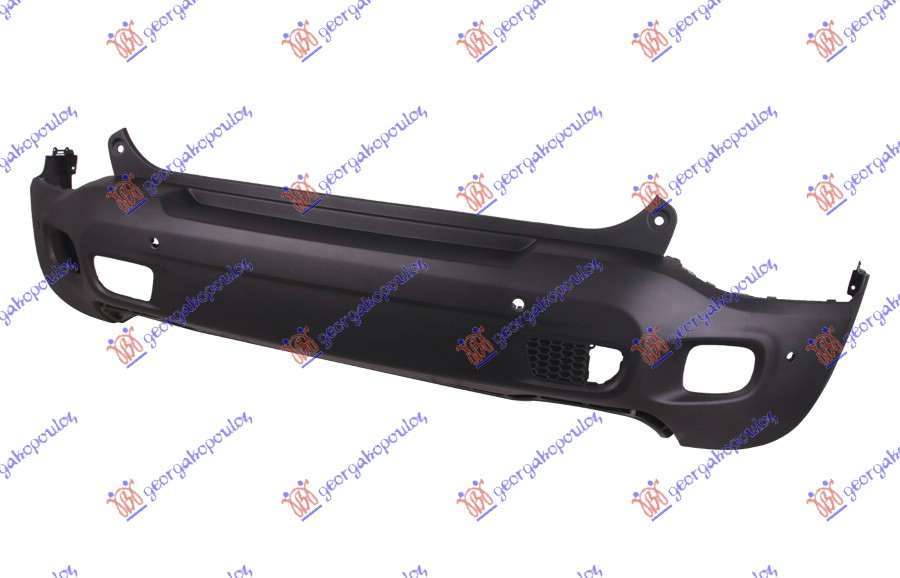 REAR BUMPER (TRAILHAWK)