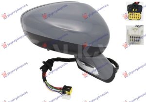 RETROVIZOR ELEKTRICNI SA GREJACEM PM (ELEKTRO-SKLOPIV) (MEMORIJA) (MIGAVAC) (SVETLO) (SENZOR) (KONVEKSNO STAKLO) DESNO
