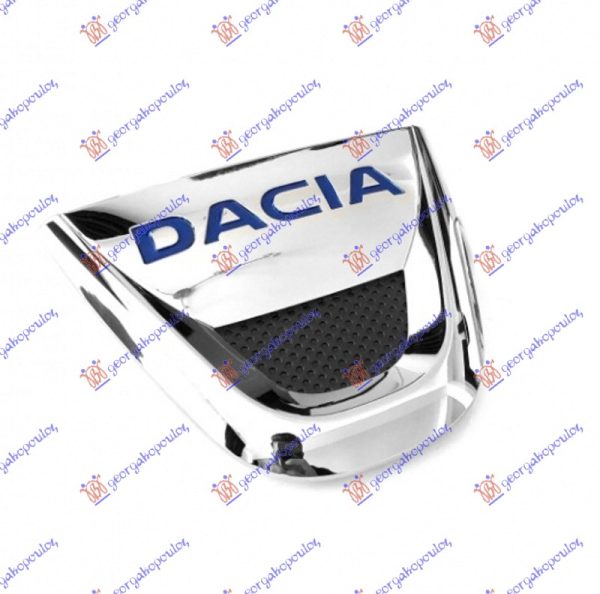 GRILLE EMBLEM W/PLASTIC COVER (O)