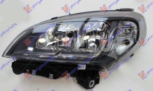 FAR ELEKTRICNI CRNI (H7/H7) (TYC) LEVO