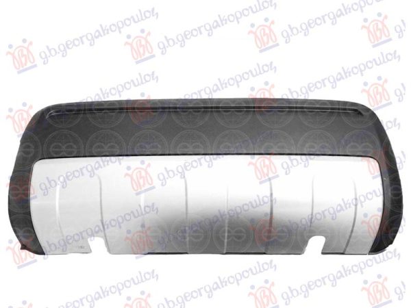 REAR BUMPER MOULDING (W/GREY COVER) (4X4/CLIMBING/TREKKING)