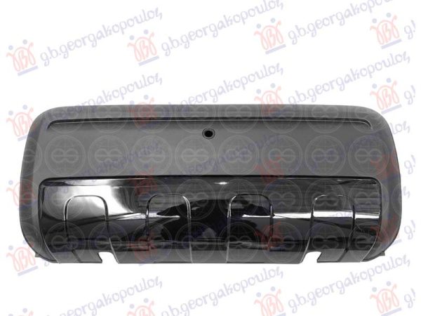 REAR BUMPER MOULDING (W/PDC HOLE) (W/BLACK GLOSSY COVER) (SPORT)
