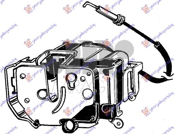 BRAVA PREDNJIH VRATA (CENTRALNO ZAKLJUCAVANJE) (DALJINSKO UPRAVLJANJE) DESNO
