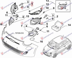 HEAD LAMP FULL LED (O)